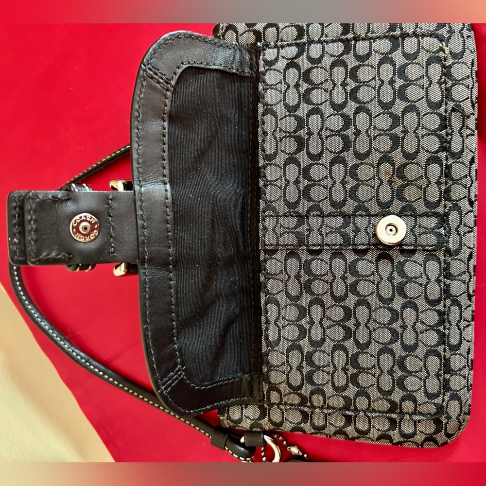 Coach Signature Wristlet - Picture 5 of 7